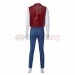 Thor 4 Love and Thunder Cosplay Costumes Red Vest Top Level Suits