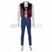 Thor 4 Love and Thunder Cosplay Costumes Red Vest Top Level Suits