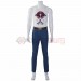 Thor 4 Love and Thunder Cosplay Costumes Red Vest Top Level Suits