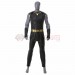 Thor 4 Cosplay Costumes Fur Collar Black Top Level Suits
