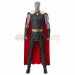 Thor 4 Cosplay Costumes Fur Collar Black Top Level Suits