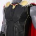 Thor 4 Cosplay Costumes Fur Collar Black Top Level Suits