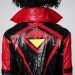 Spider-man Female Cosplay Costumes Red Leather Suits
