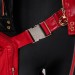 Spider-man Female Cosplay Costumes Red Leather Suits