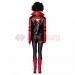 Spider-man Female Cosplay Costumes Red Leather Suits