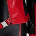 Spider-man Female Cosplay Costumes Red Leather Suits
