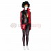 Spider-man Female Cosplay Costumes Red Leather Suits