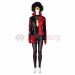Spider-man Female Cosplay Costumes Red Leather Suits