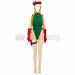 Street Fighter Cosplay Costumes Cammy White Green Leather Suits