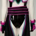 Street Fighter 6 Han Juri Cosplay Costumes Hollow Edition