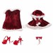 Love Actually 2003 Cosplay Costumes Red Christmas Suits