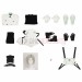 FF7EC Cosplay Costumes Sephiroth Lethal Style White Top Level Suits Ver.1