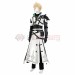 FF7EC Cosplay Costumes Cloud Strife Lethal Style White Top Level Suits