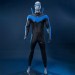 Nightwing Cosplay Costumes Dick Grayson Leather Suits Top Level