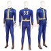 Male 33 TV Cosplay Costumes Blue Jumpsuits