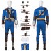 Male Lucy TV Cosplay Costumes Blue Top Level Suits