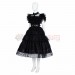 The Addams Family Cosplay Costumes Wednesday Addams Prom Dress
