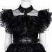 The Addams Family Cosplay Costumes Wednesday Addams Prom Dress
