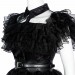 The Addams Family Cosplay Costumes Wednesday Addams Prom Dress