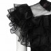 The Addams Family Cosplay Costumes Wednesday Addams Prom Dress