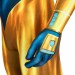 Booster Gold Cosplay Costumes Michael Jon Carter Jumpsuits