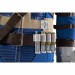 Male Lucy TV Cosplay Costumes Blue Top Level Suits