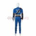 Male Lucy TV Cosplay Costumes Blue Top Level Suits