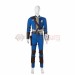 Male Lucy TV Cosplay Costumes Blue Top Level Suits