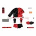 Suicide Squad ISEKAI Cosplay Costumes Harley Top Level Suits