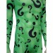 Riddler Forever Cosplay Jumpsuit Halloween Suit