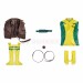 Rogue X-Men Cosplay Costume Halloween Printed Suit