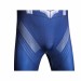 Captain America 4 Cosplay Costumes Sam Wilson White and Blue HD Printed Jumpsuit
