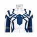 Your Friendly Neighborhood Spider-Man Cosplay Costumes Osborn White HD Printed Jumpsuit