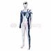Your Friendly Neighborhood Spider-Man Cosplay Costumes Osborn White HD Printed Jumpsuit