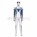 Your Friendly Neighborhood Spider-Man Cosplay Costumes Osborn White HD Printed Jumpsuit