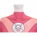 Invincible Atom Eve Cosplay Costumes HD Printed Pink Jumpsuit
