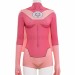 Invincible Atom Eve Cosplay Costumes HD Printed Pink Jumpsuit