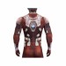 Thunderbolts Cosplay Costumes Red Guardian HD Printed Jumpsuit