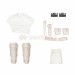 Star Wars Episode II Cosplay Costumes Padme Amidala Top Level White Short Suits