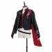 Final Fantasy XIV Cosplay Costumes Seneschal Prince Attire Red Top Level Suits