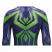 Spider-Man 2 Cosplay Costumes Purple Reign HD Printed Jumpsuit