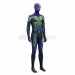 Spider-Man 2 Cosplay Costumes Purple Reign HD Printed Jumpsuit