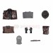 Spider-Man Noir Cosplay Costumes Brown Top Level Suits