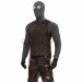 Spider-Man Noir Cosplay Costumes Brown Top Level Suits