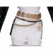 KPOP Demon Hunters Rumi Cosplay Costumes Black and Golden Top Level Suits