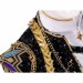 KPOP Demon Hunters Rumi Cosplay Costumes Black and Golden Top Level Suits