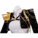 KPOP Demon Hunters Rumi Cosplay Costumes Black and Golden Top Level Suits