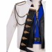 Final Fantasy XIV Cosplay Costumes Seneschal Prince Attire Blue Top Level Suits