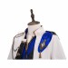 Final Fantasy XIV Cosplay Costumes Seneschal Prince Attire Blue Top Level Suits