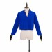 Final Fantasy XIV Cosplay Costumes Seneschal Prince Attire Blue Top Level Suits